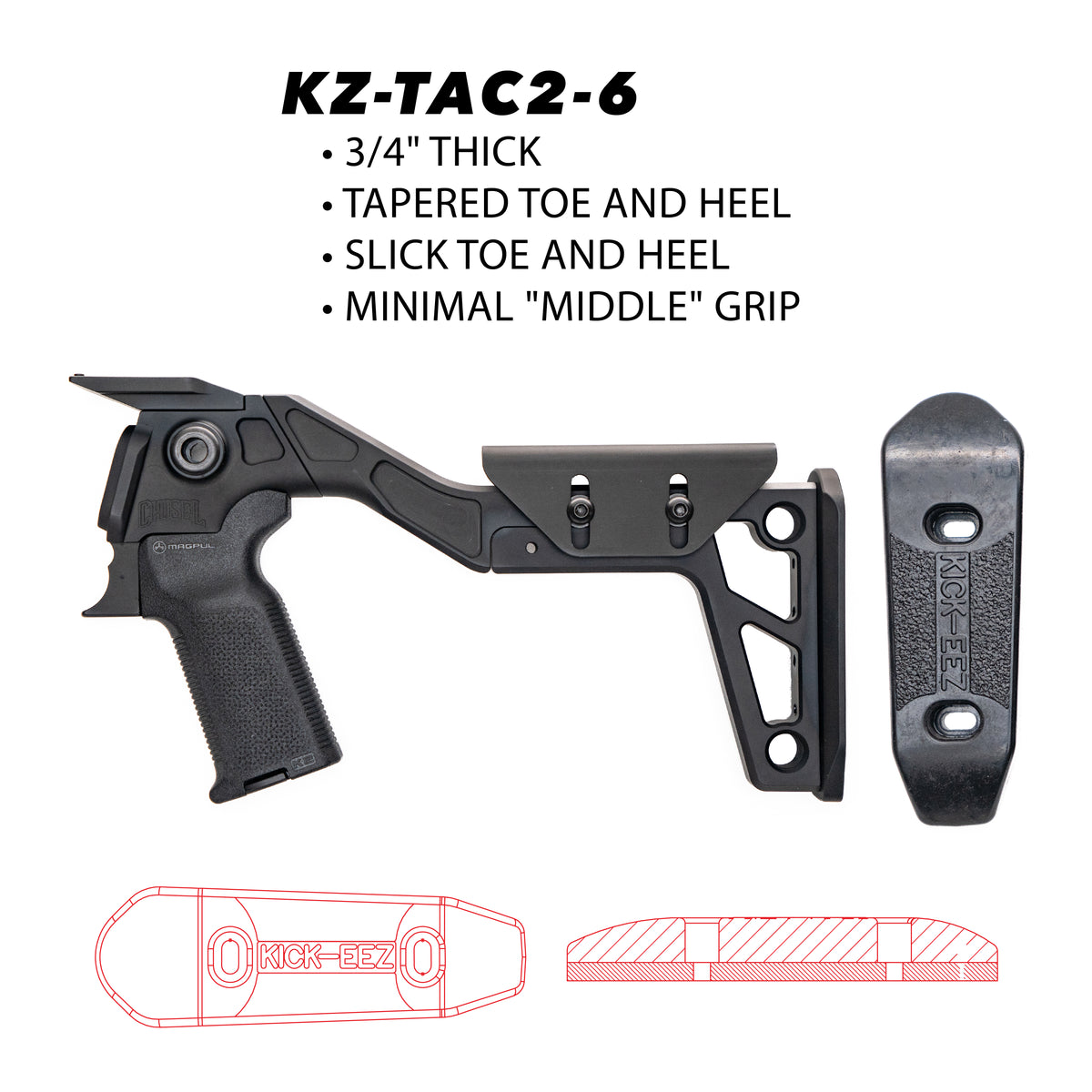 Chisel Remington 870 Stock
