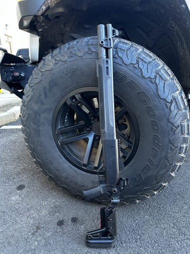 Chisel 870 Folding stock unfolded